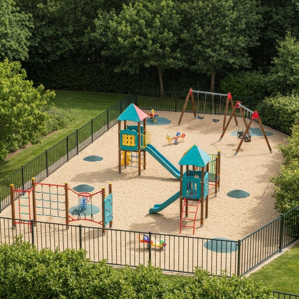 Double P Childcare outdoor play area
